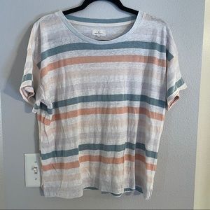 Striped Thread & Supply Tee